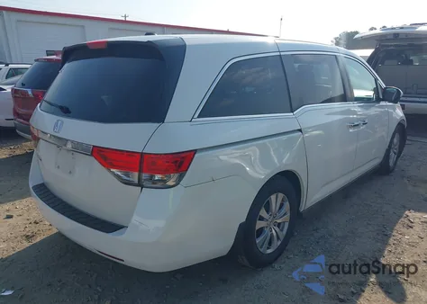 2015 Honda Odyssey Ex-L z USA, uszkodzony, nr VIN 5FNRL5H65FB009372